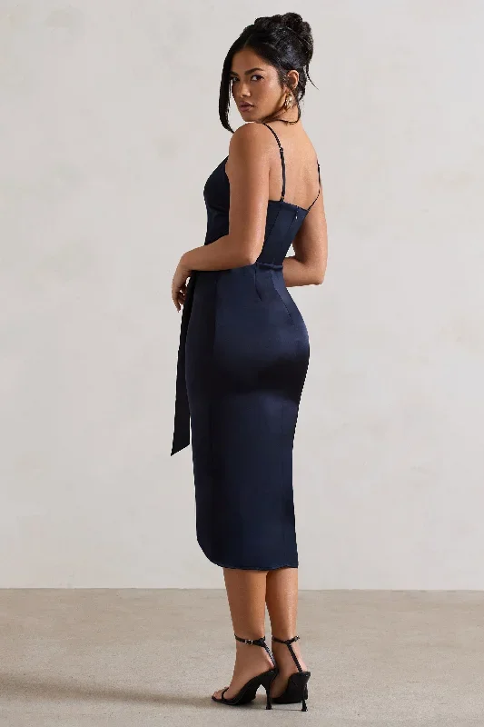 sabela-navy-satin-wrap-midi-dress-with-knot-detail-cl129983015