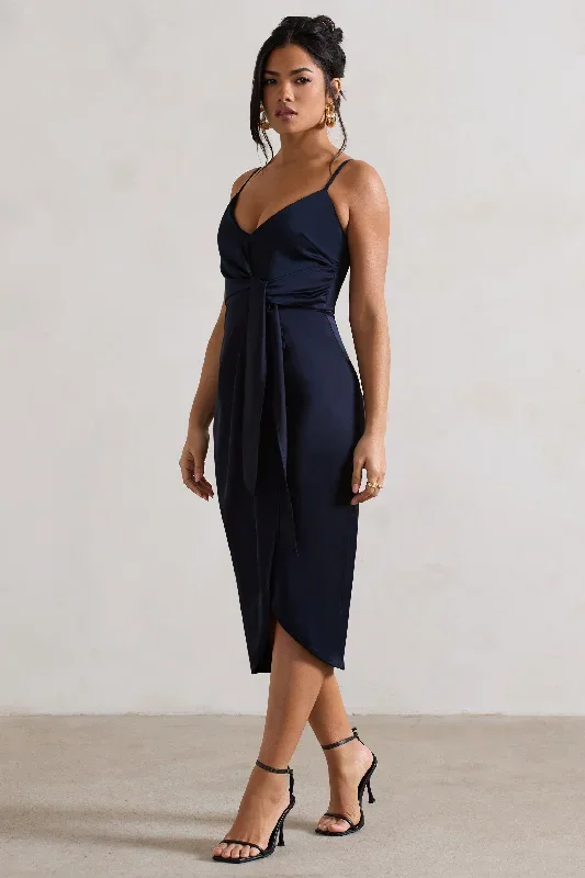 sabela-navy-satin-wrap-midi-dress-with-knot-detail-cl129983015