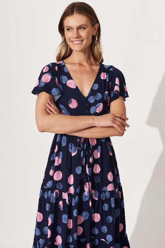 saturday-maxi-dress-in-navy-with-pink-and-blue-spot