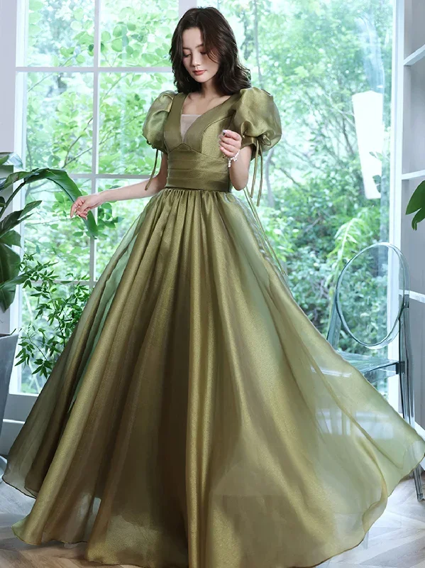 simple-green-v-neck-tulle-long-prom-dress-green-evening-dress