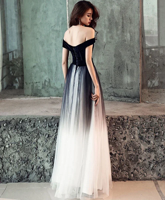 simple-tulle-off-shoulder-black-long-prom-dress-black-tulle-evening-dress