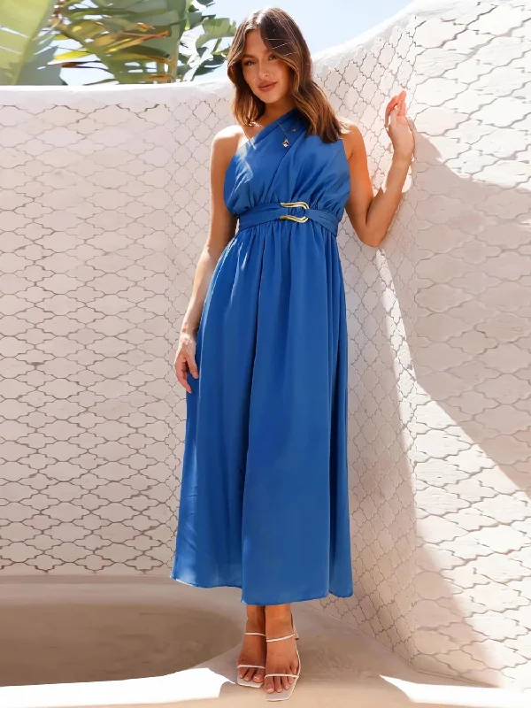 single-shoulder-midi-dress