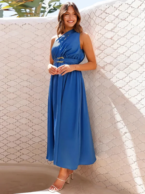 single-shoulder-midi-dress