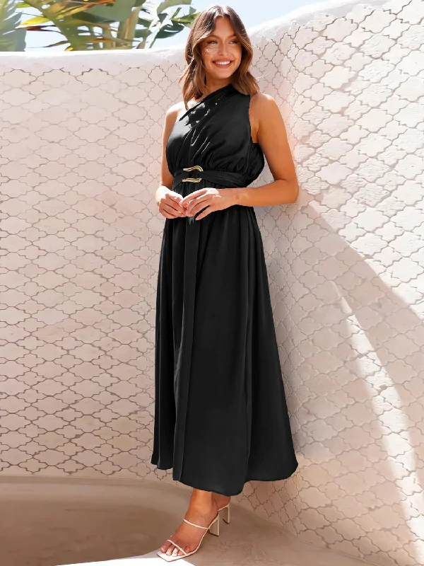 single-shoulder-midi-dress