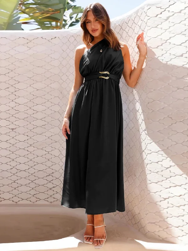 single-shoulder-midi-dress