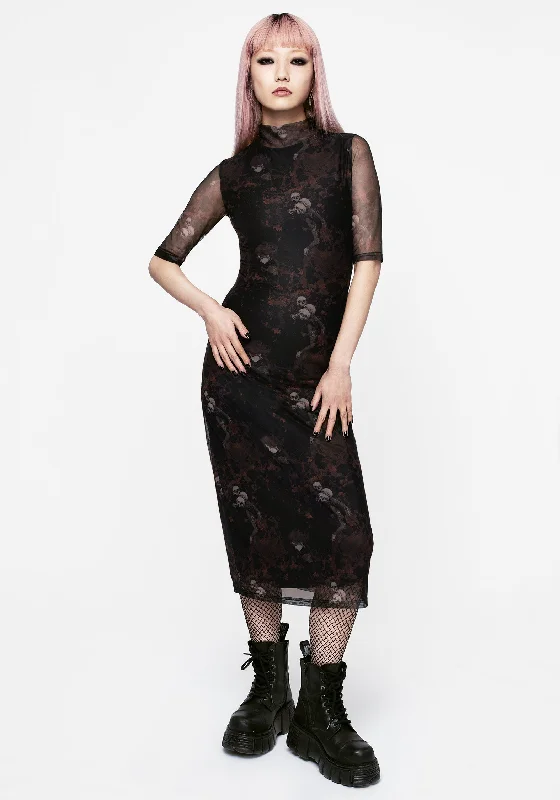 underworld-printed-mesh-bodycon-midi-dress