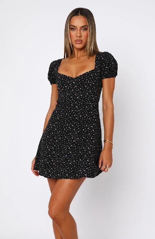 were-alone-now-short-sleeve-mini-dress-midnight-posie