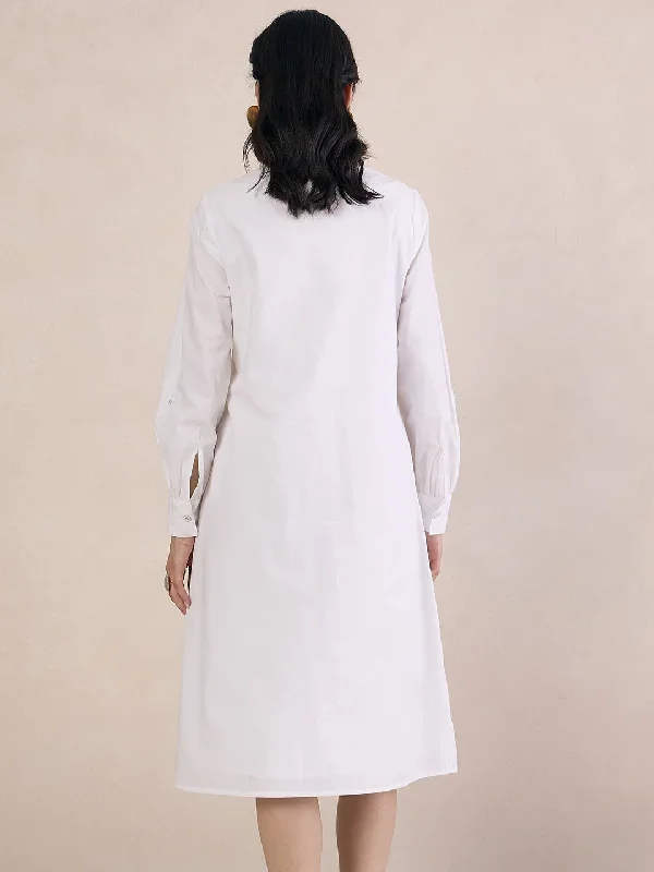 white-poplin-frill-midi-shirt-dress-ff-5336