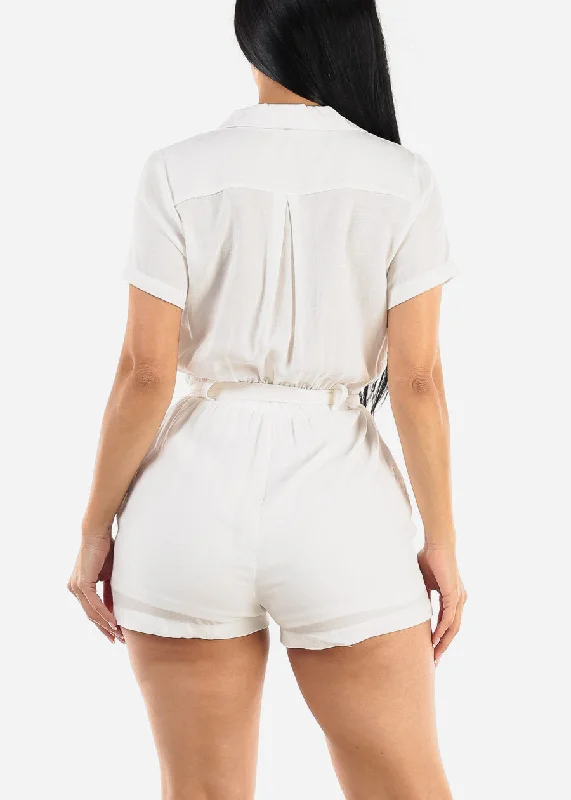 white-short-sleeve-button-up-belted-romper-hmp40572ofwht